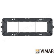 SUPORT 7 MODULE CU SURUBURI VIMAR NEVE 09617