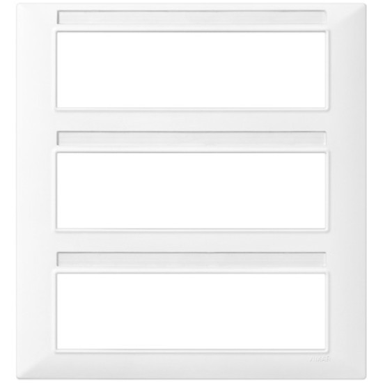 PLACA ORNAMENT 21 MODULE VIMAR PLANA 14691.01 PLACA ORNAMENT 21 MODULE VIMAR PLANA 14691.01