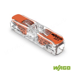 CONECTOR DE IMBINARE IN LINIE CU PARGHIE 0,2-4mm 221-2411 WAGO CONECTOR DE IMBINARE IN LINIE CU PARGHIE 0,2-4mm 221-2411 WAGO