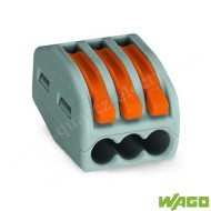 CONECTOR 3P, CONDUCTOR FLEXIBIL/RIGID, 0,5-4mm 222-413 WAGO